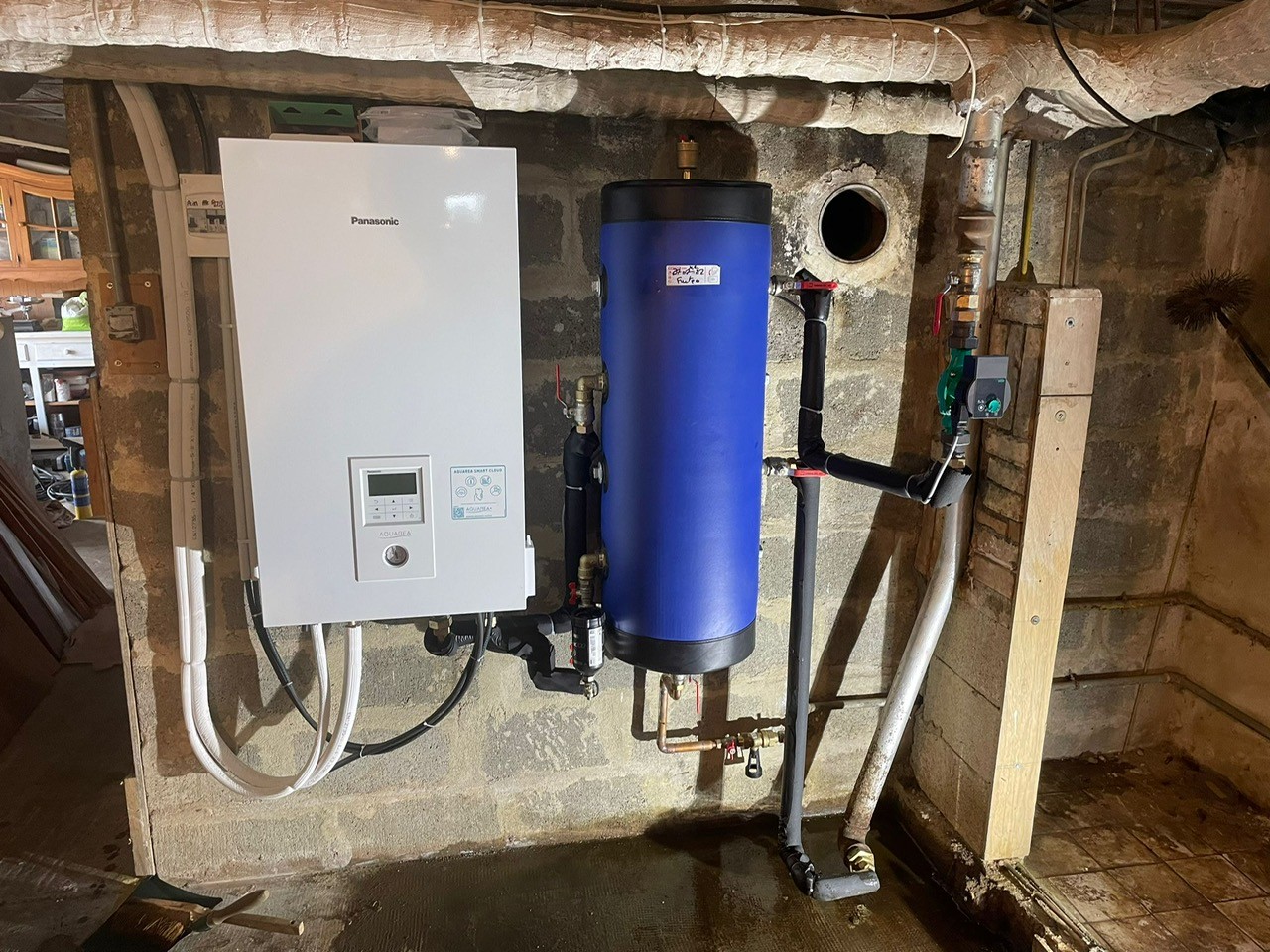 Installation pompe a chaleur